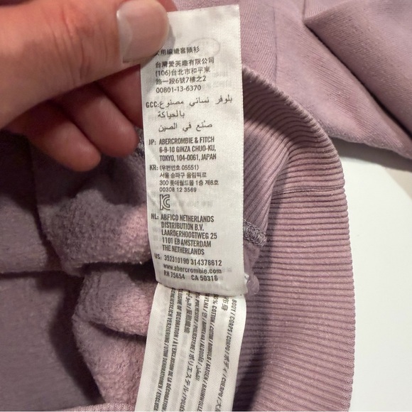 Hollister Womens Light Purple Crewneck Sweatshirt Size XS - Picture 5 of 12